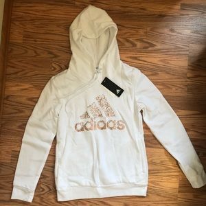 New White Adidas Sweatshirt
